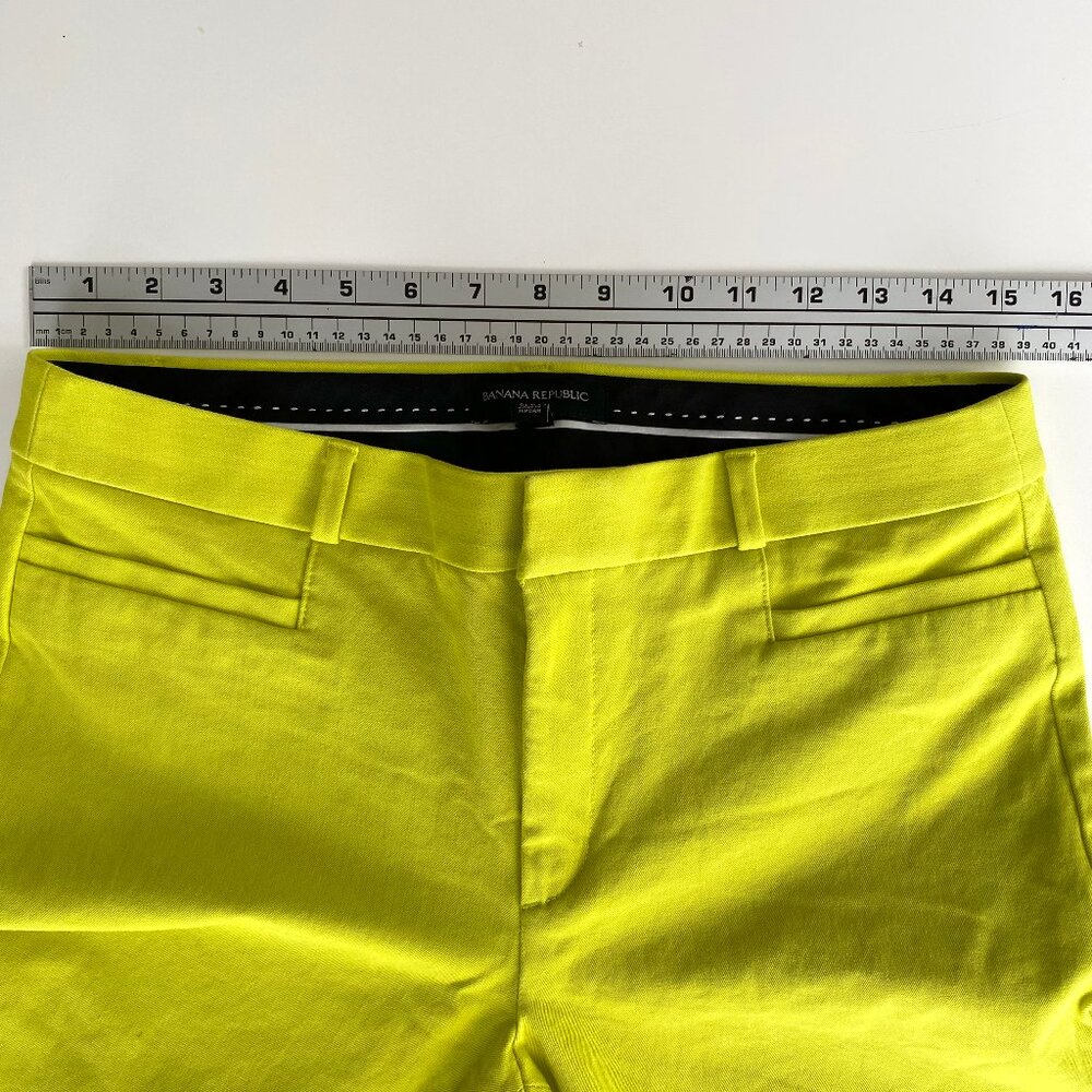 Banana Republic Sloan Skinny-Fit Pants-Yellow Size 8 - Picture 10 of 14
